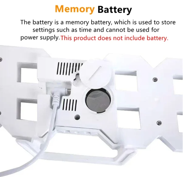 3D Digital Wall Clock LED Table Clock
